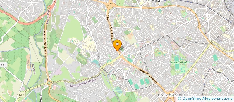 localisation de l'entreprise BUREAU D'ETUDES TECHNIQUES à MONTPELLIER