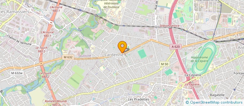 localisation de l'entreprise BUREAU D'ETUDES TECHNIQUES AMPLETUDES  TOULOUSE