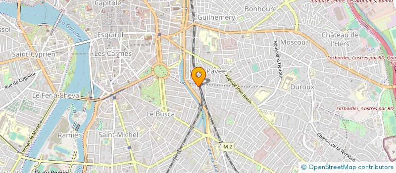localisation de l'entreprise BUREAU D'ETUDES TECHNIQUES EN CONCEPTION ELECTRIQUE à TOULOUSE