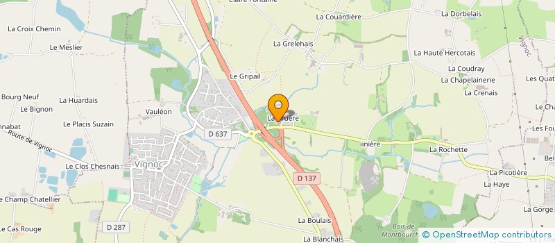 localisation de l'entreprise BUREAU D'ETUDES TECHNIQUES ET BATIMENT à LA CHAPELLE-CHAUSSEE