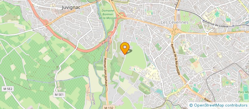 localisation de l'entreprise BUREAU D ETUDES TECHNIQUES FERRER à MONTPELLIER