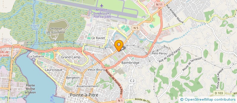 localisation de l'entreprise BUREAU D'ETUDES TECHNIQUES MONFILS à LES ABYMES