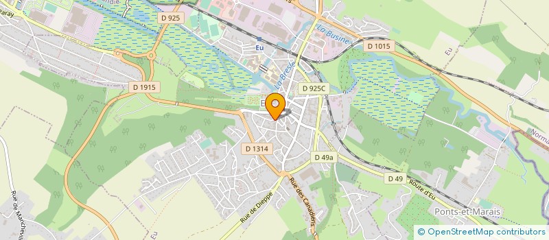 localisation de l'entreprise BUREAU D'ETUDES THERMIQUES à EU