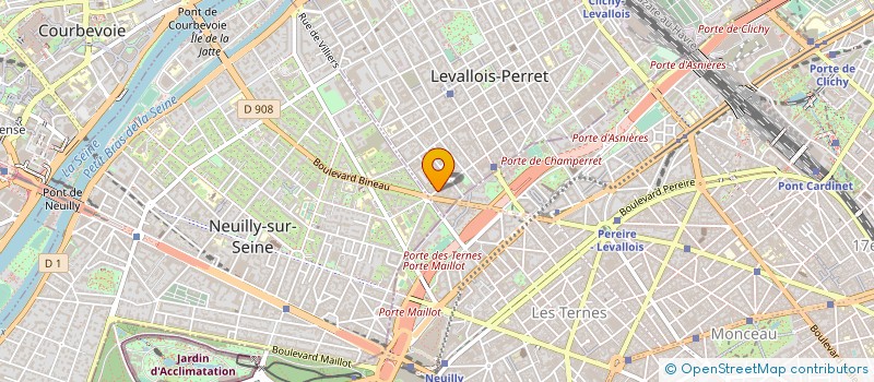 localisation de l'entreprise BUREAU D EXPERTISE ET SYNTHESE COMPTABLE à LEVALLOIS-PERRET