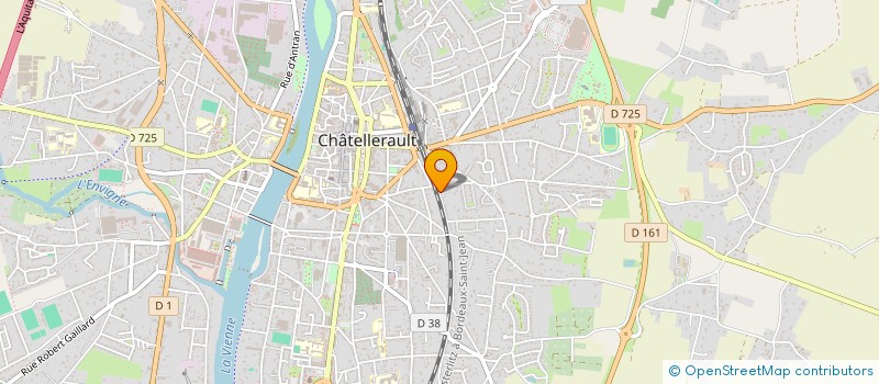 localisation de l'entreprise BUREAU D'INGENIERIE GEOTECHNIQUE à CHATELLERAULT