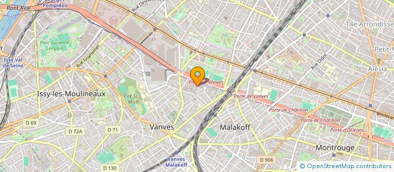 localisation de l'entreprise BUREAU D'INTERVENTIONS SOCIALES à VANVES