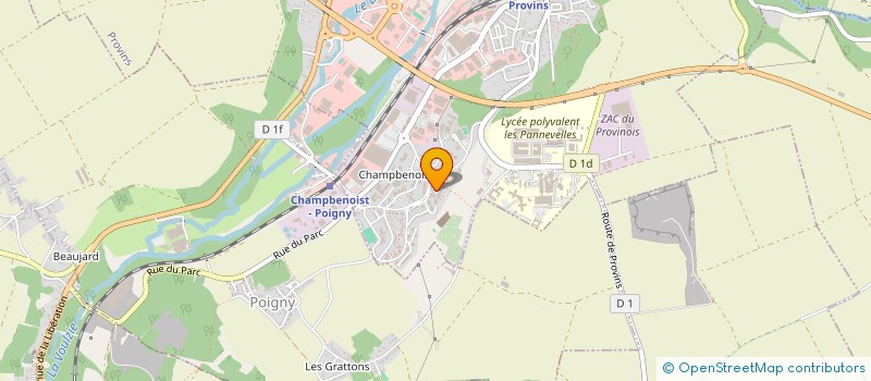 localisation de l'entreprise BUREAU DAIDE A LINTEGRATION DES MIGRANTS DE FRANCE à PONTAULT-COMBAULT