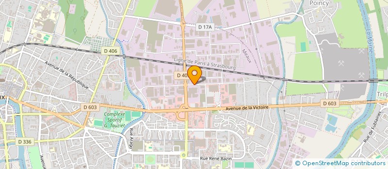 localisation de l'entreprise BUREAU DE CONSEIL ET DE DEPISTAGE à MEAUX