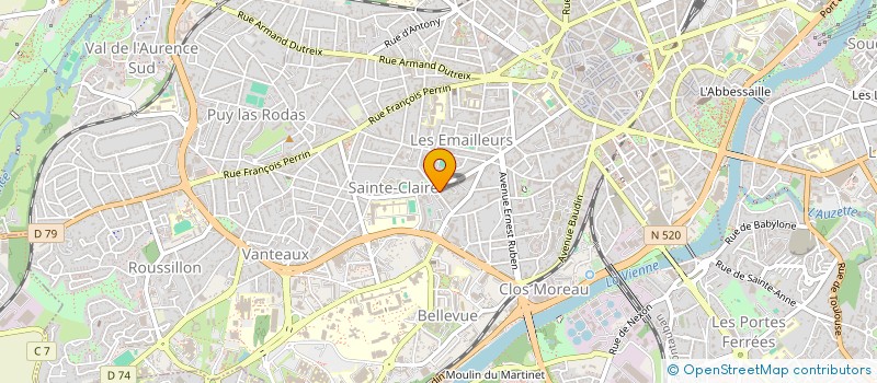 localisation de l'entreprise BUREAU DE CONTROLE OMEGA  PUYMOYEN