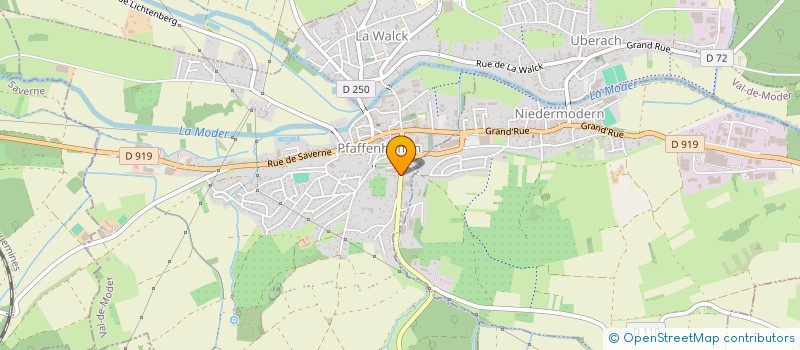 localisation de l'entreprise BUREAU DE COORDINATION DU BATIMENT à VAL-DE-MODER