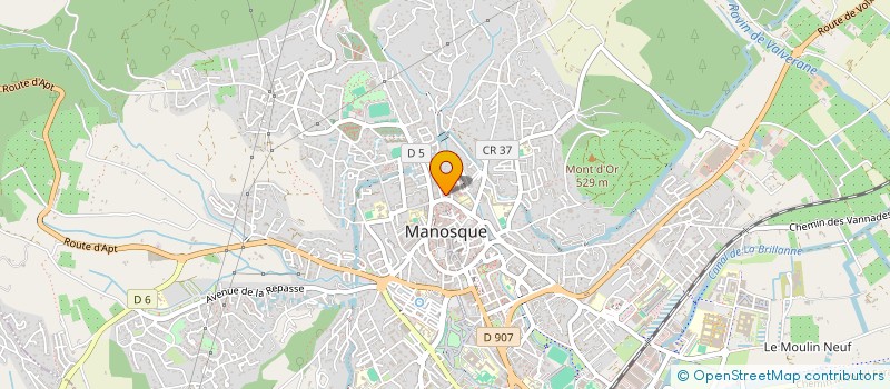 localisation de l'entreprise BUREAU DE L AERO CLUB MANOSQUE à MANOSQUE