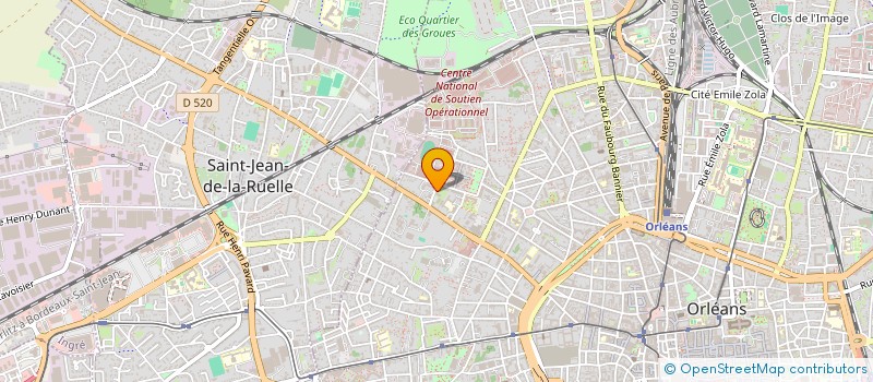localisation de l'entreprise BUREAU DE LA PROPAGANDE (MY)HORDIENNE à ORLEANS