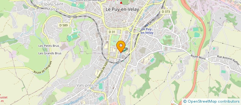 localisation de l'entreprise BUREAU DE METRES ET DE VERIFICATIONS à LE PUY EN VELAY
