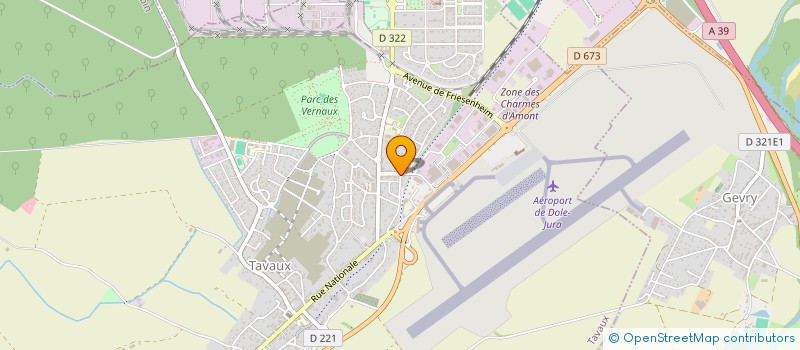 localisation de l'entreprise BUREAU DE PRESERVATION DE L'HABITAT  TAVAUX