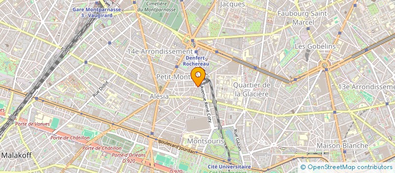 localisation de l'entreprise BUREAU DE REPRESENTATION COMMERCIALE à PARIS