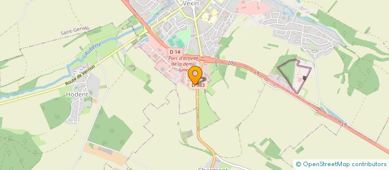 localisation de l'entreprise BUREAU DE VENTE ENTRE PARTICULIERS  MAGNY-EN-VEXIN