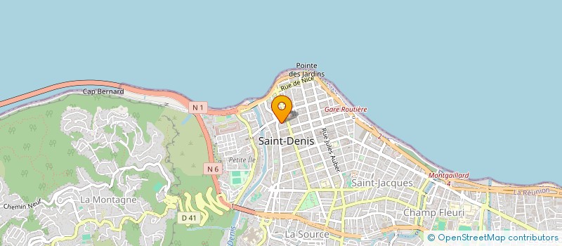 localisation de l'entreprise BUREAU DES ANCIENS ETUDIANTS DE L'IAE DE LA REUNION à SAINT-DENIS