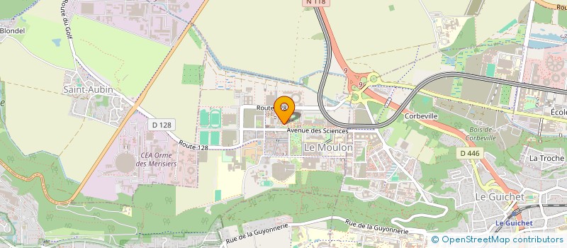 localisation de l'entreprise BUREAU DES ARTS DE L'ECOLE NORMALE SUPERIEURE PARIS-SACLAY à GIF-SUR-YVETTE