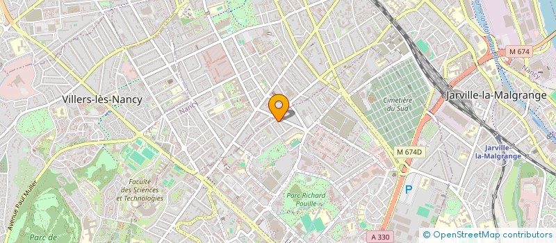 localisation de l'entreprise BUREAU DES ARTS - ENSEM 2024  VANDUVRE-LES-NANCY