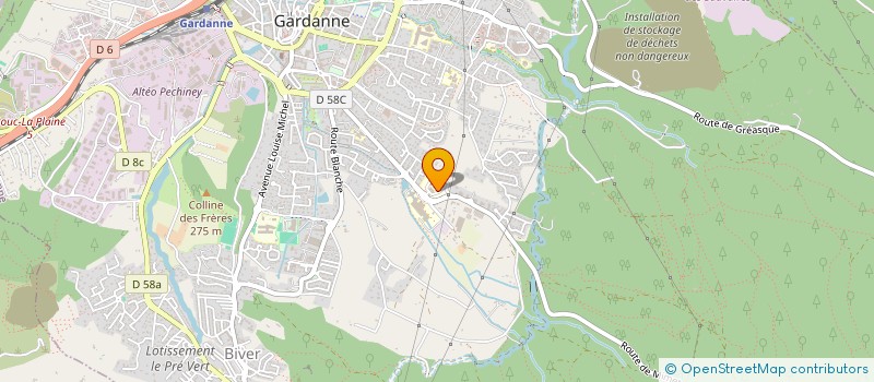 localisation de l'entreprise BUREAU DES ARTS GEORGES CHARPAK à GARDANNE