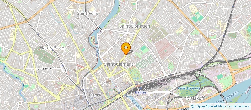 localisation de l'entreprise BUREAU DES ARTS JOFFRE à NANTES
