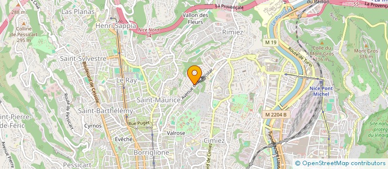 localisation de l'entreprise BUREAU DES ASSURANCES FRANCAISE à NICE