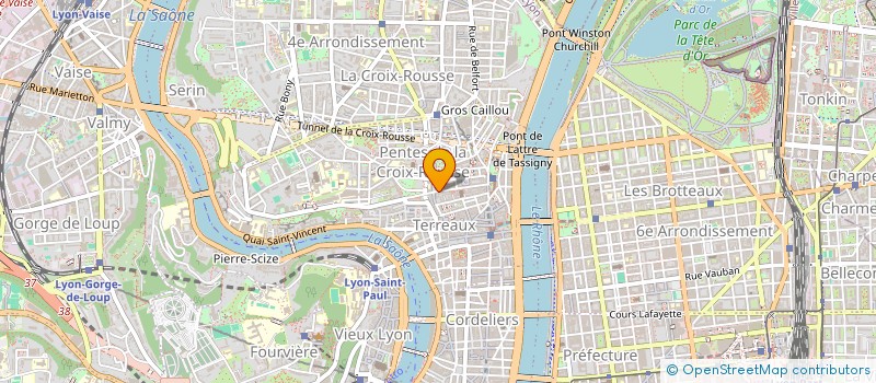 localisation de l'entreprise BUREAU DES ECRITURES CONTEMPORAINES à LYON