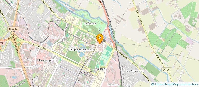 localisation de l'entreprise BUREAU DES ELEVES CESI ORLEANS à ORLEANS