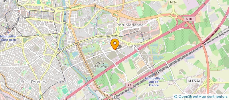 localisation de l'entreprise BUREAU DES ELEVES DE L'EFAP (BDE EFAP MONTPELLIER) à MONTPELLIER