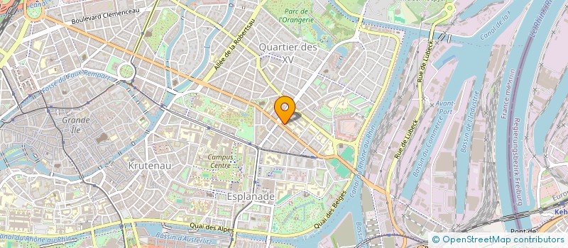 localisation de l'entreprise BUREAU DES ELEVES DE L EM-STRASBOURG à STRASBOURG