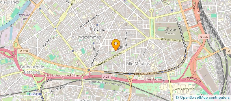 localisation de l'entreprise BUREAU DES ELEVES DU LYCEE EPIL à LILLE
