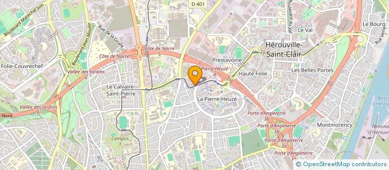 localisation de l'entreprise BUREAU DES ETOILES à CAEN
