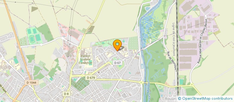 localisation de l'entreprise BUREAU DES ETUDIANT.E.S EN METIER D'ART à SAINT-QUENTIN
