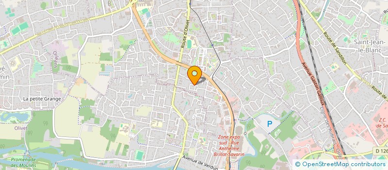 localisation de l'entreprise BUREAU DES ETUDIANTS ACTIFS BOURRES D'AVENIR à ORLEANS