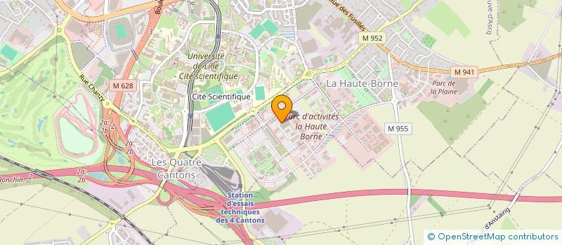 localisation de l'entreprise BUREAU DES ETUDIANTS CESI LILLE à VILLENEUVE-D'ASCQ