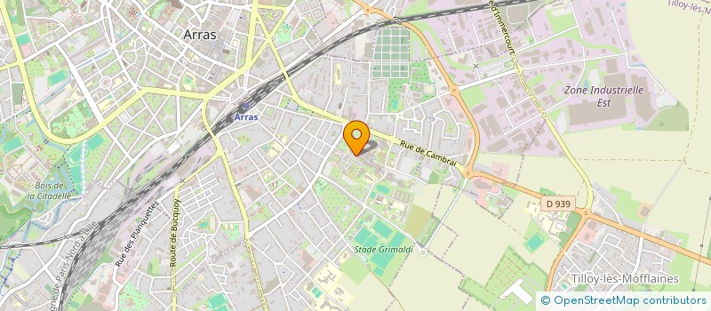 localisation de l'entreprise BUREAU DES ETUDIANTS D' ECONOMIE, GESTION, ADMINISTRATION ET SCIENCES SOCIALES à ARRAS