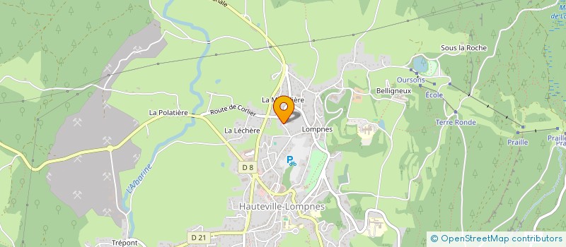 localisation de l'entreprise BUREAU DES ETUDIANTS DE L'IFSI DU BUGEY à PLATEAU D'HAUTEVILLE