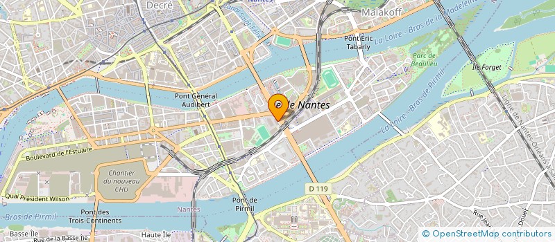 localisation de l'entreprise BUREAU DES ETUDIANTS DE L'INSTITUT DES METIERS DE L'ENVIRONNEMENT ET DE LA TRANSITION ECOLOGIQUE DE NANTES à NANTES