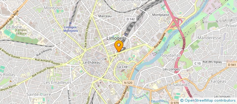 localisation de l'entreprise BUREAU DES ETUDIANTS DE LA LIMOGES BUSINESS SCHOOL à LIMOGES