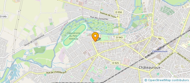 localisation de l'entreprise BUREAU DES ETUDIANTS DU CENTRE D'ETUDES SUPERIEURES DE CHATEAUROUX à CHATEAUROUX
