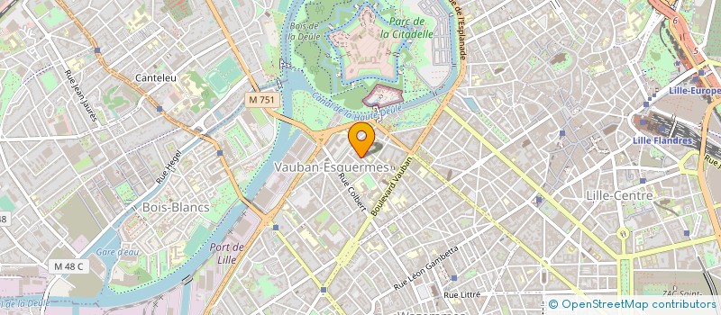localisation de l'entreprise BUREAU DES ETUDIANTS HEI à LILLE