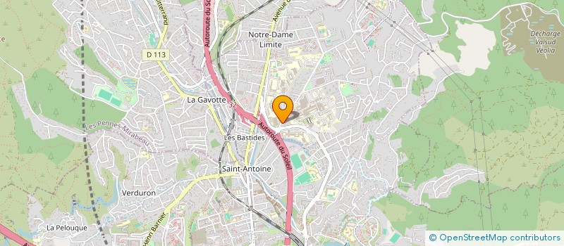 localisation de l'entreprise BUREAU DES ETUDIANTS IFSI-U  MARSEILLE