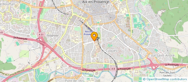 localisation de l'entreprise BUREAU DES ETUDIANTS JURISTES SPORTIF D'AIX-EN-PROVENCE (BJS) à AIX-EN-PROVENCE