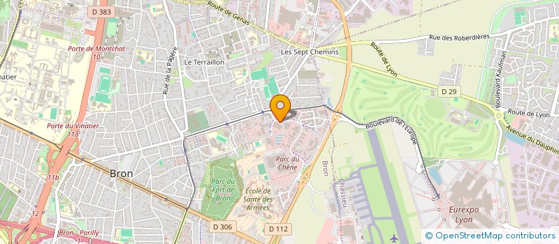 localisation de l'entreprise BUREAU DES ETUDIANTS LUMEN à BRON