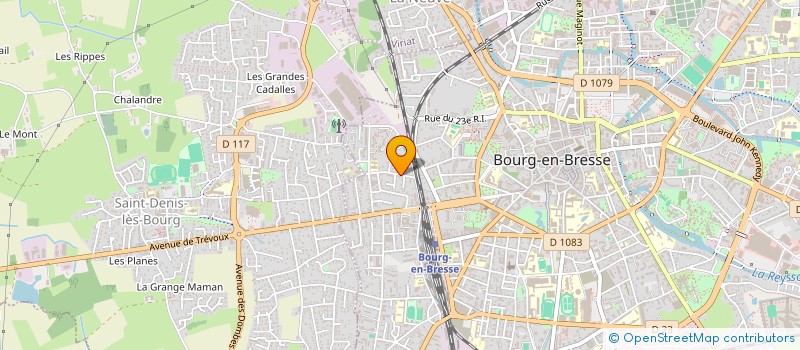 localisation de l'entreprise BUREAU DES ETUDIANTS SAGES-FEMMES DE BOURG EN BRESSE (BDESF) à BOURG-EN-BRESSE