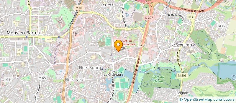 localisation de l'entreprise BUREAU DES ETUDIANTS YAPUKA, MASTER METIERS DE L'ENSEIGNEMENT, DE L'EDUCATION ET DE LA FORMATION (MEEF), 1ER DEGRE  VILLENEUVE-D'ASCQ