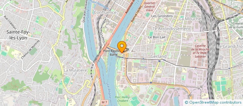 localisation de l'entreprise BUREAU DES INTERNATIONAUX - BDI ESSCALE DU CAMPUS DE LYON  LYON