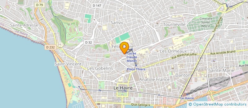 localisation de l'entreprise BUREAU DES LEGENDES à LE HAVRE