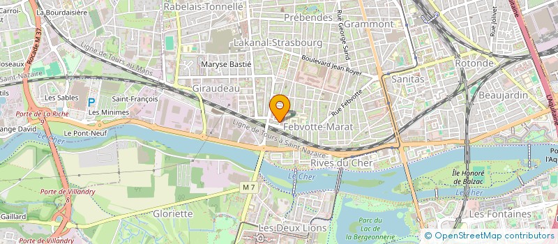 localisation de l'entreprise BUREAU DES MASTERS2 DE L'IAE DE TOURS à TOURS