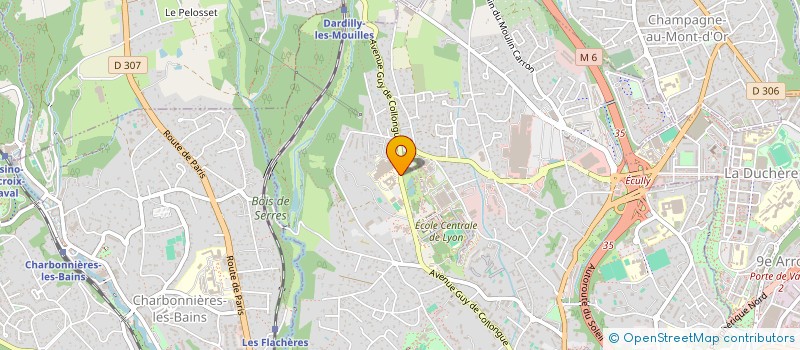 localisation de l'entreprise BUREAU DES PARTICIPANTS PGM  ECULLY